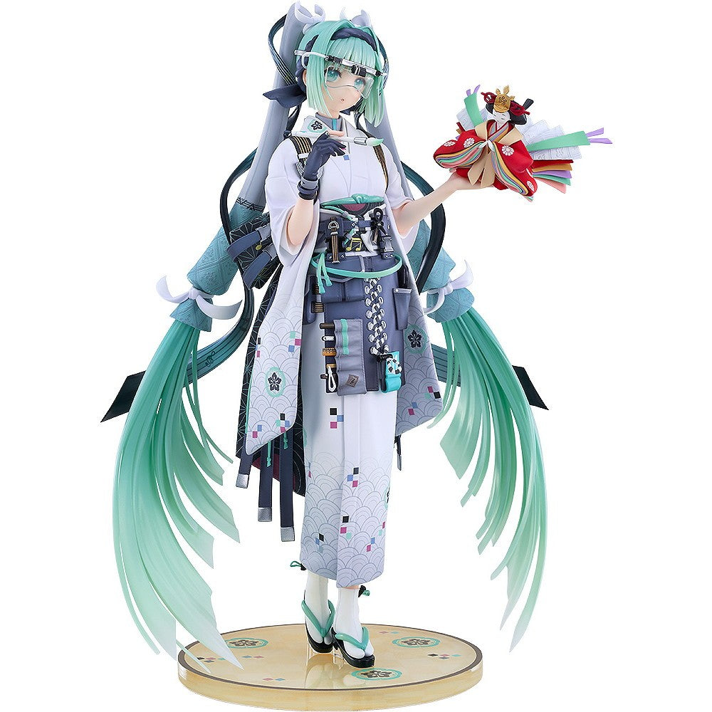 【予約安心出荷】[FIG] 初音ミク スマイル×フューチャーVer. キャラクター・ボーカル・シリーズ01 初音ミク 1/7 完成品 フィギュア グッドスマイルカンパニー(2027年7月)