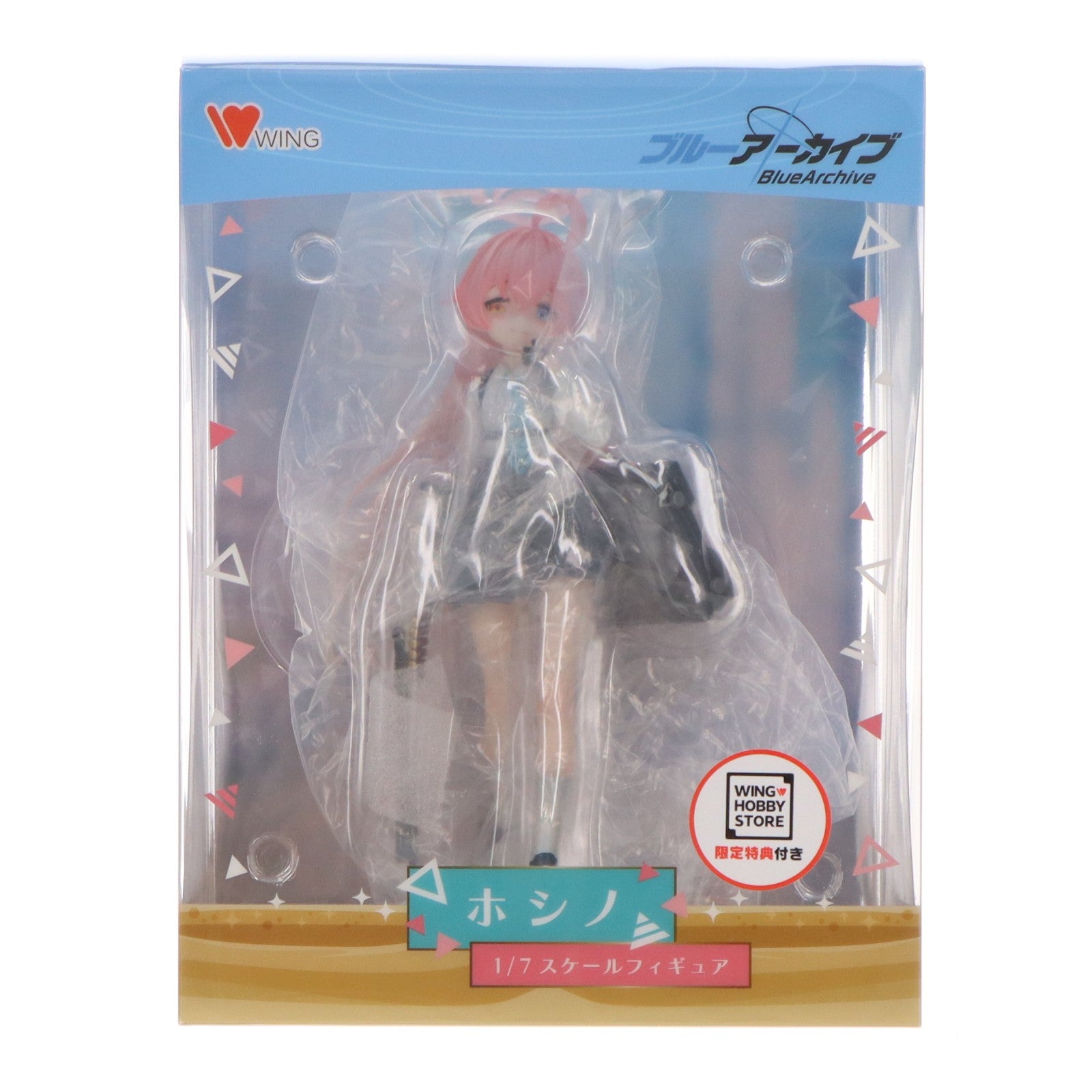 【中古即納】[FIG] WING HOBBY STORE限定特典付属 ホシノ ブルーアーカイブ -Blue Archive- 1/7 完成品 フィギュア(WHS_1005) WING(ウイング)(20251231)
