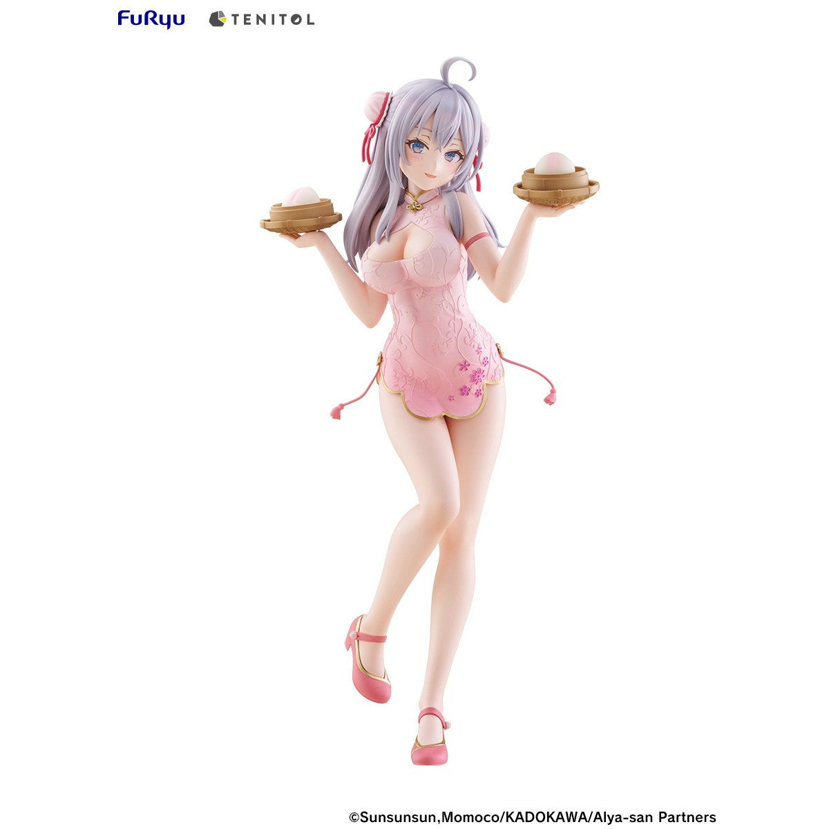 【予約安心出荷】[FIG] TENITOL TALL アーリャ チャイナドレスver. 時々ボソッとロシア語でデレる隣のアーリャさん 完成品 フィギュア(AMU-TNL0175) フリュー(2026年12月)