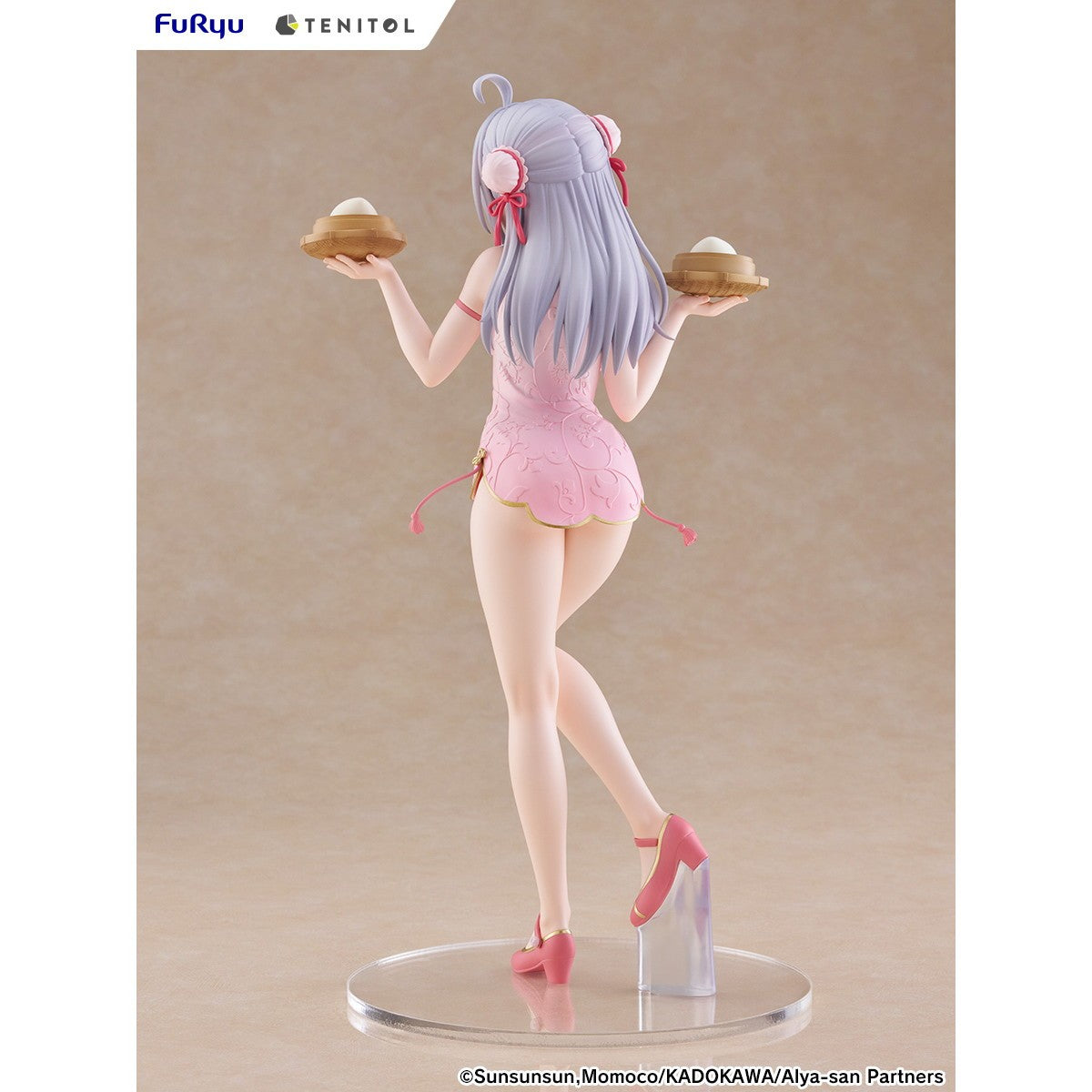 【予約安心出荷】[FIG] TENITOL TALL アーリャ チャイナドレスver. 時々ボソッとロシア語でデレる隣のアーリャさん 完成品 フィギュア(AMU-TNL0175) フリュー(2026年12月)
