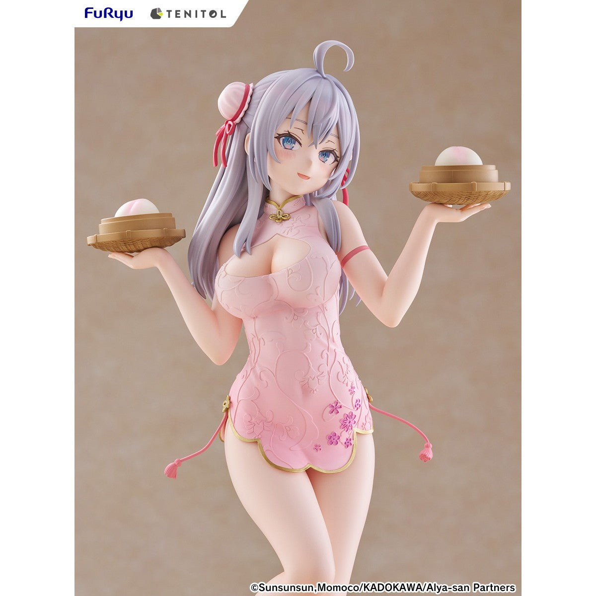 【予約安心出荷】[FIG] TENITOL TALL アーリャ チャイナドレスver. 時々ボソッとロシア語でデレる隣のアーリャさん 完成品 フィギュア(AMU-TNL0175) フリュー(2026年12月)