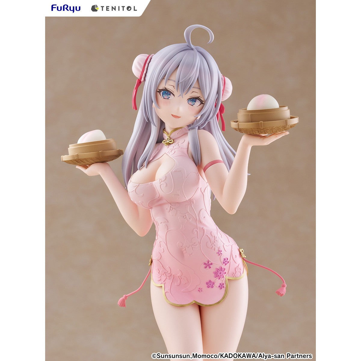 【予約安心出荷】[FIG] TENITOL TALL アーリャ チャイナドレスver. 時々ボソッとロシア語でデレる隣のアーリャさん 完成品 フィギュア(AMU-TNL0175) フリュー(2026年12月)