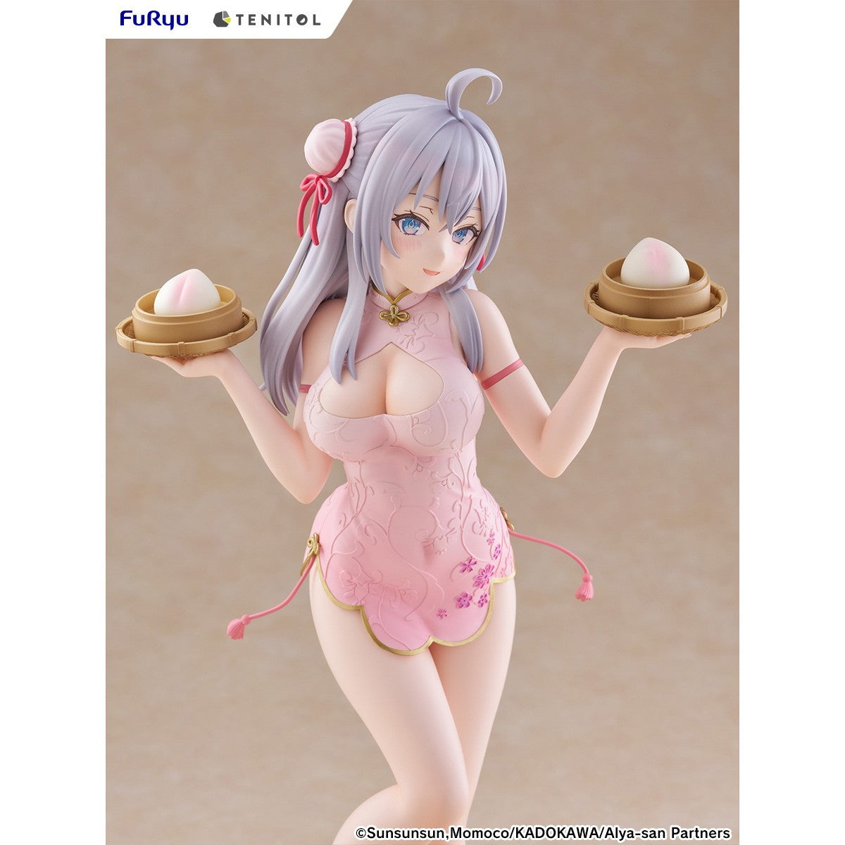 【予約安心出荷】[FIG] TENITOL TALL アーリャ チャイナドレスver. 時々ボソッとロシア語でデレる隣のアーリャさん 完成品 フィギュア(AMU-TNL0175) フリュー(2026年12月)