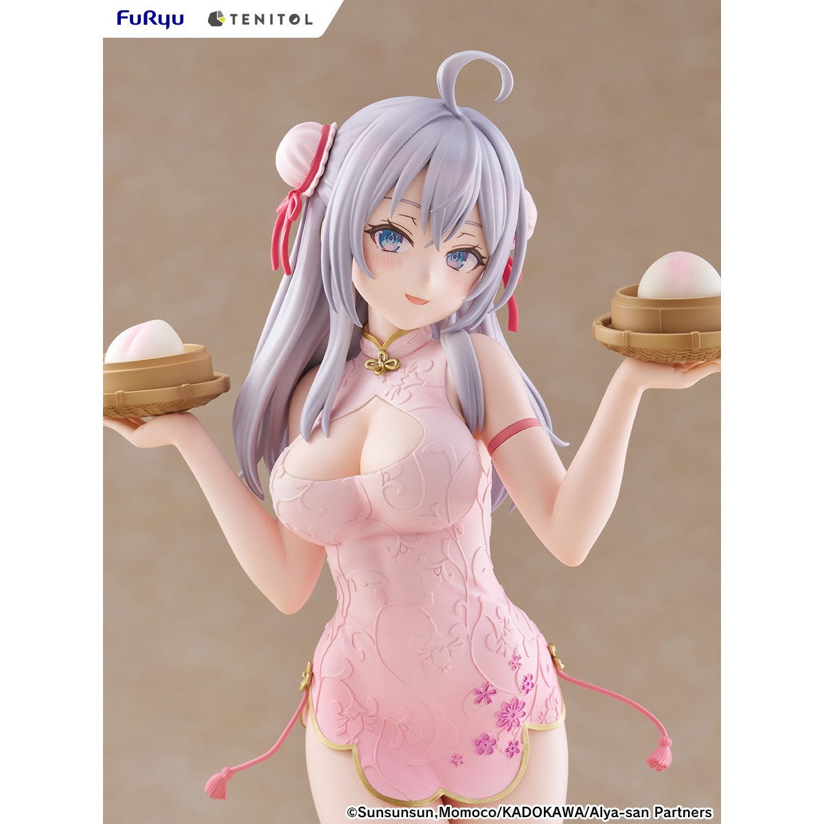 【予約安心出荷】[FIG] TENITOL TALL アーリャ チャイナドレスver. 時々ボソッとロシア語でデレる隣のアーリャさん 完成品 フィギュア(AMU-TNL0175) フリュー(2026年12月)