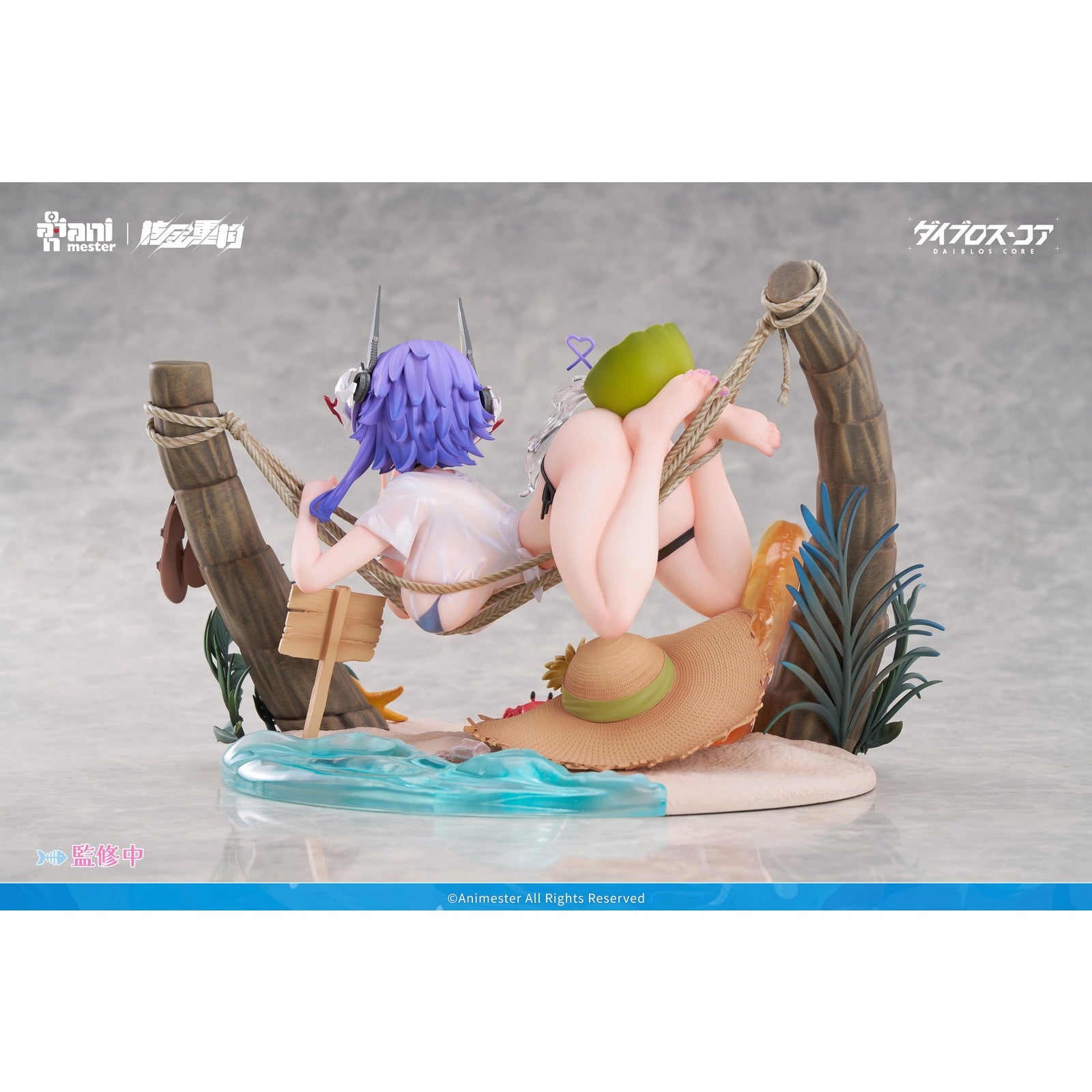 【予約安心出荷】[FIG] 初回特典付属 炎陽の季節 - バーベラ・レッド 原画 by ダイブロス・コア 1/6 完成品 フィギュア AniMester(アニメスター)(2026年12月)