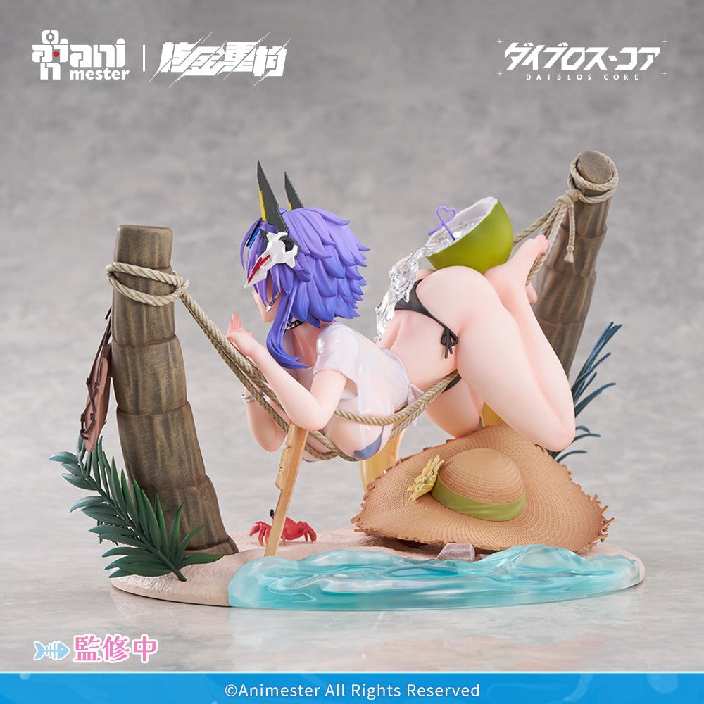 【予約安心出荷】[FIG] 初回特典付属 炎陽の季節 - バーベラ・レッド 原画 by ダイブロス・コア 1/6 完成品 フィギュア AniMester(アニメスター)(2026年12月)
