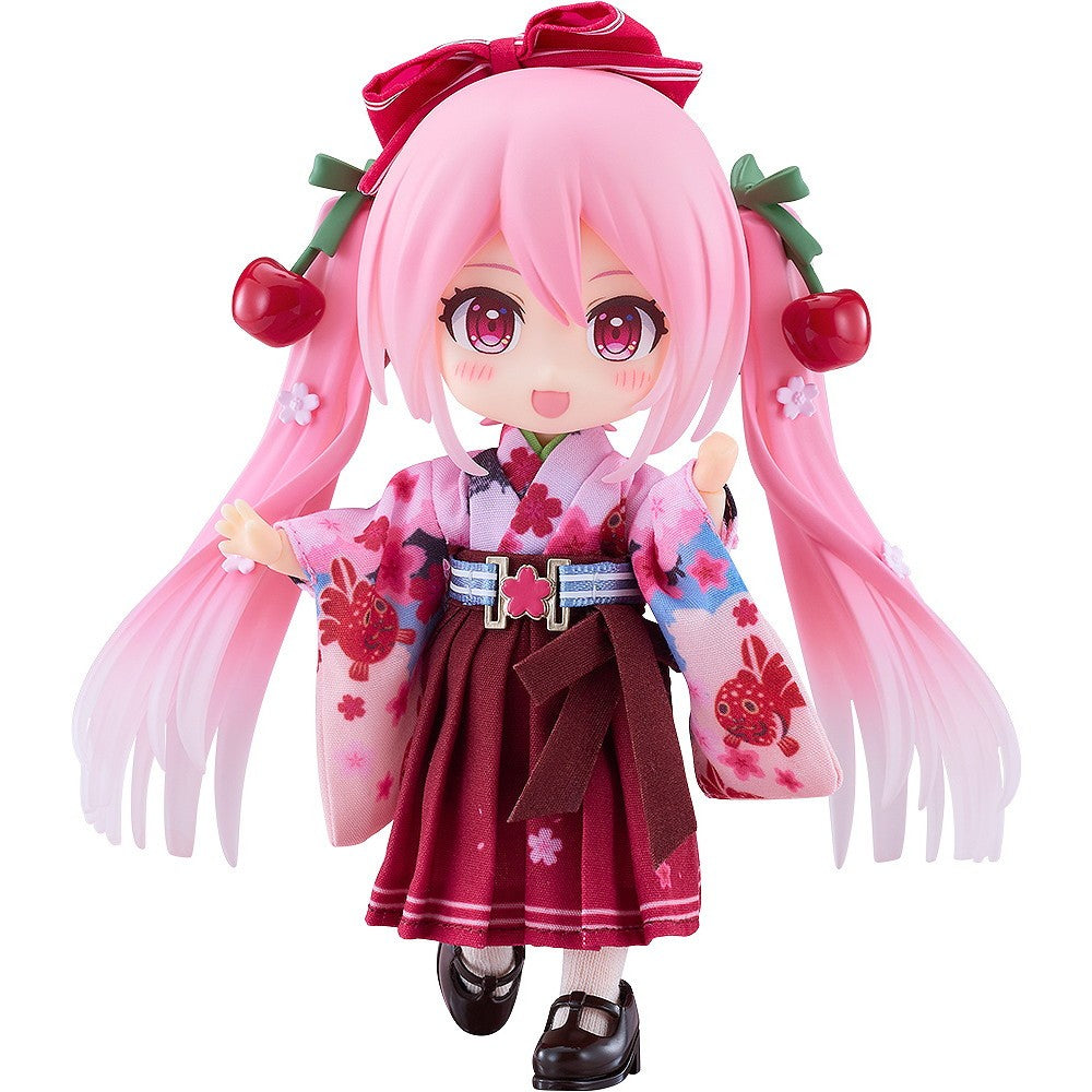 【予約安心出荷】[FIG] ねんどろいどどーる 桜ミク ひろはこ 2025Ver.(弘前) キャラクター・ボーカル・シリーズ01 初音ミク 完成品 可動フィギュア グッドスマイルカンパニー(2027年1月)
