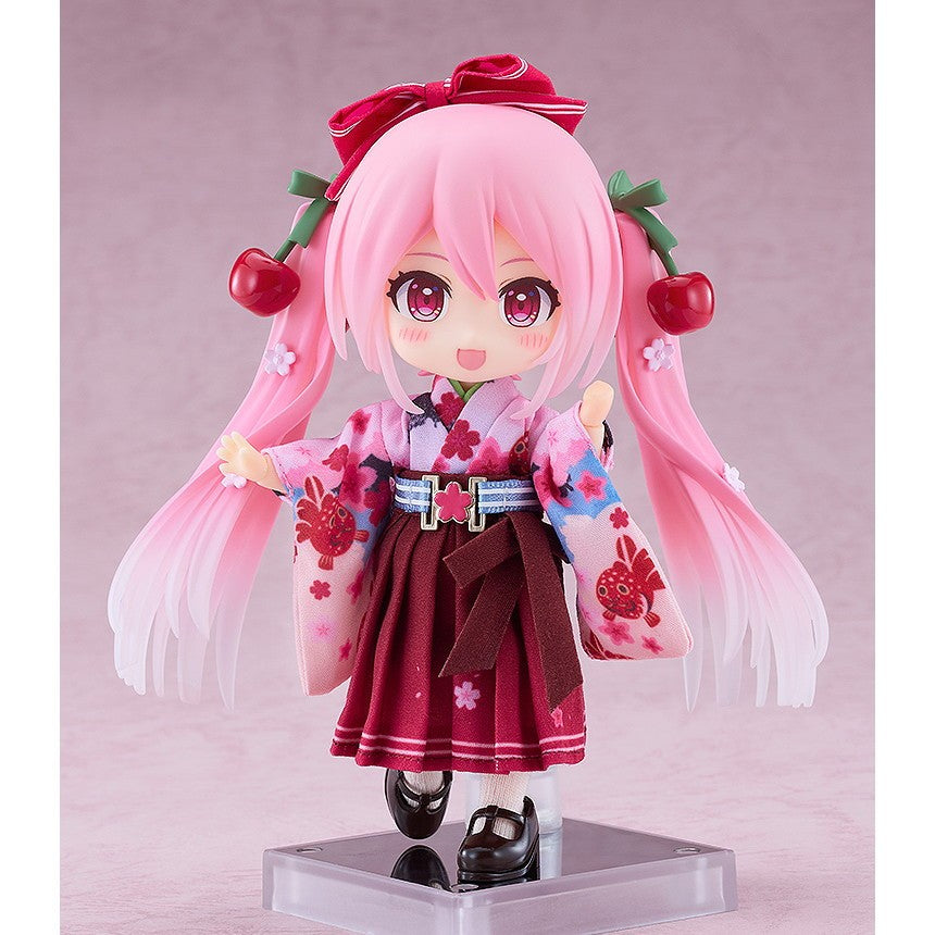 【予約安心出荷】[FIG] ねんどろいどどーる 桜ミク ひろはこ 2025Ver.(弘前) キャラクター・ボーカル・シリーズ01 初音ミク 完成品 可動フィギュア グッドスマイルカンパニー(2027年1月)