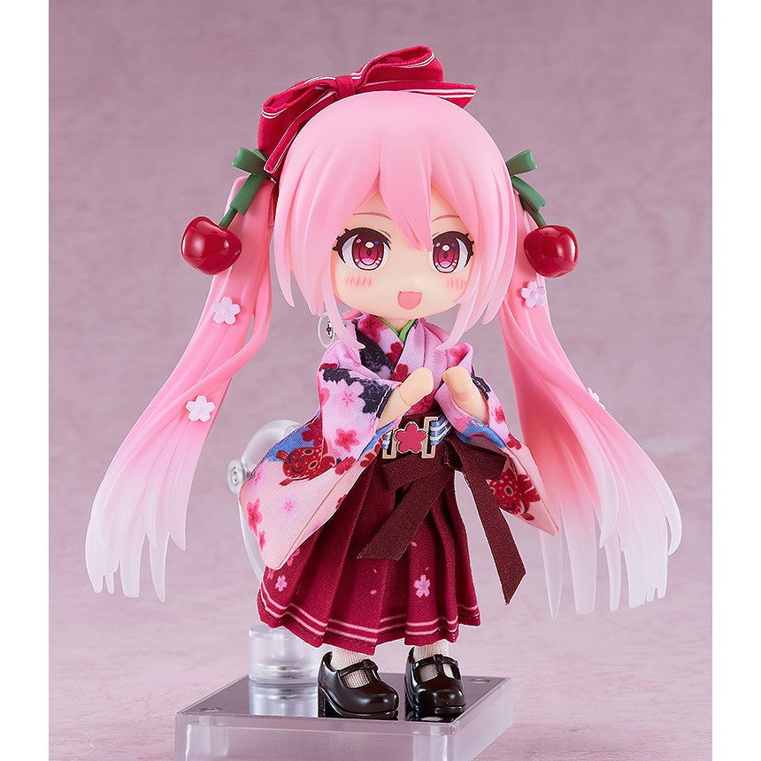 【予約安心出荷】[FIG] ねんどろいどどーる 桜ミク ひろはこ 2025Ver.(弘前) キャラクター・ボーカル・シリーズ01 初音ミク 完成品 可動フィギュア グッドスマイルカンパニー(2027年1月)