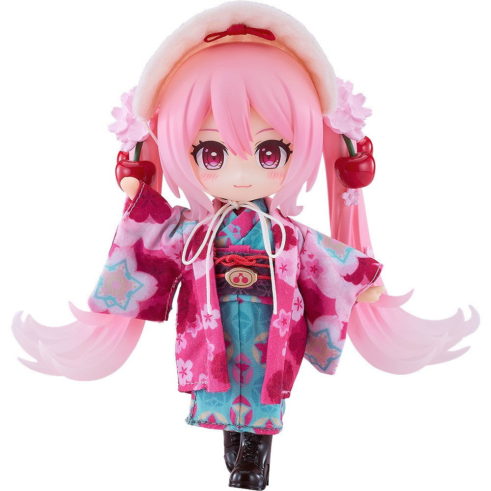 【予約安心出荷】[FIG] ねんどろいどどーる 桜ミク ひろはこ 2025Ver.(函館) キャラクター・ボーカル・シリーズ01 初音ミク 完成品 可動フィギュア グッドスマイルカンパニー(2027年1月)