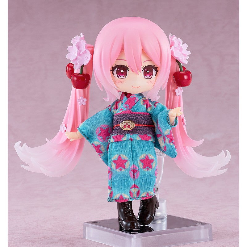 【予約安心出荷】[FIG] ねんどろいどどーる 桜ミク ひろはこ 2025Ver.(函館) キャラクター・ボーカル・シリーズ01 初音ミク 完成品 可動フィギュア グッドスマイルカンパニー(2027年1月)
