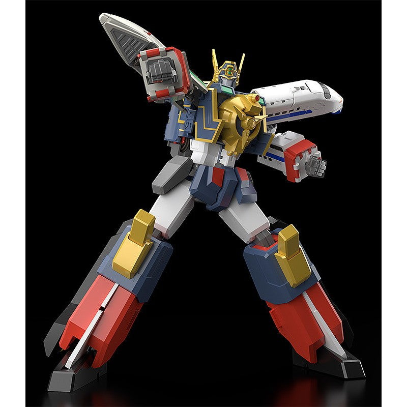 【予約安心出荷】[FIG] (2次再販) THE合体 マイトガイン 勇者特急マイトガイン 完成品 可動フィギュア グッドスマイルカンパニー(2026年10月)