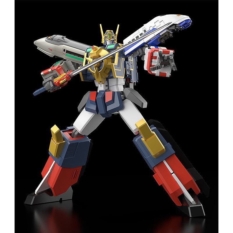 【予約安心出荷】[FIG] (2次再販) THE合体 マイトガイン 勇者特急マイトガイン 完成品 可動フィギュア グッドスマイルカンパニー(2026年10月)