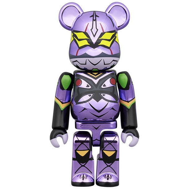 【予約安心出荷】[FIG] BE@RBRICK(ベアブリック) エヴァンゲリオン 初号機(新塗装メッキ版)&エヴァンゲリオン 第13号機(新塗装メッキ版) 2PCS SET シン・エヴァンゲリオン劇場版 完成品 可動フィギュア メディコム・トイ(2026年9月)