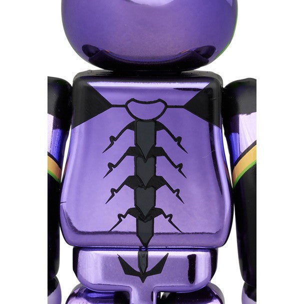 【予約安心出荷】[FIG] BE@RBRICK(ベアブリック) エヴァンゲリオン 初号機(新塗装メッキ版)&エヴァンゲリオン 第13号機(新塗装メッキ版) 2PCS SET シン・エヴァンゲリオン劇場版 完成品 可動フィギュア メディコム・トイ(2026年9月)