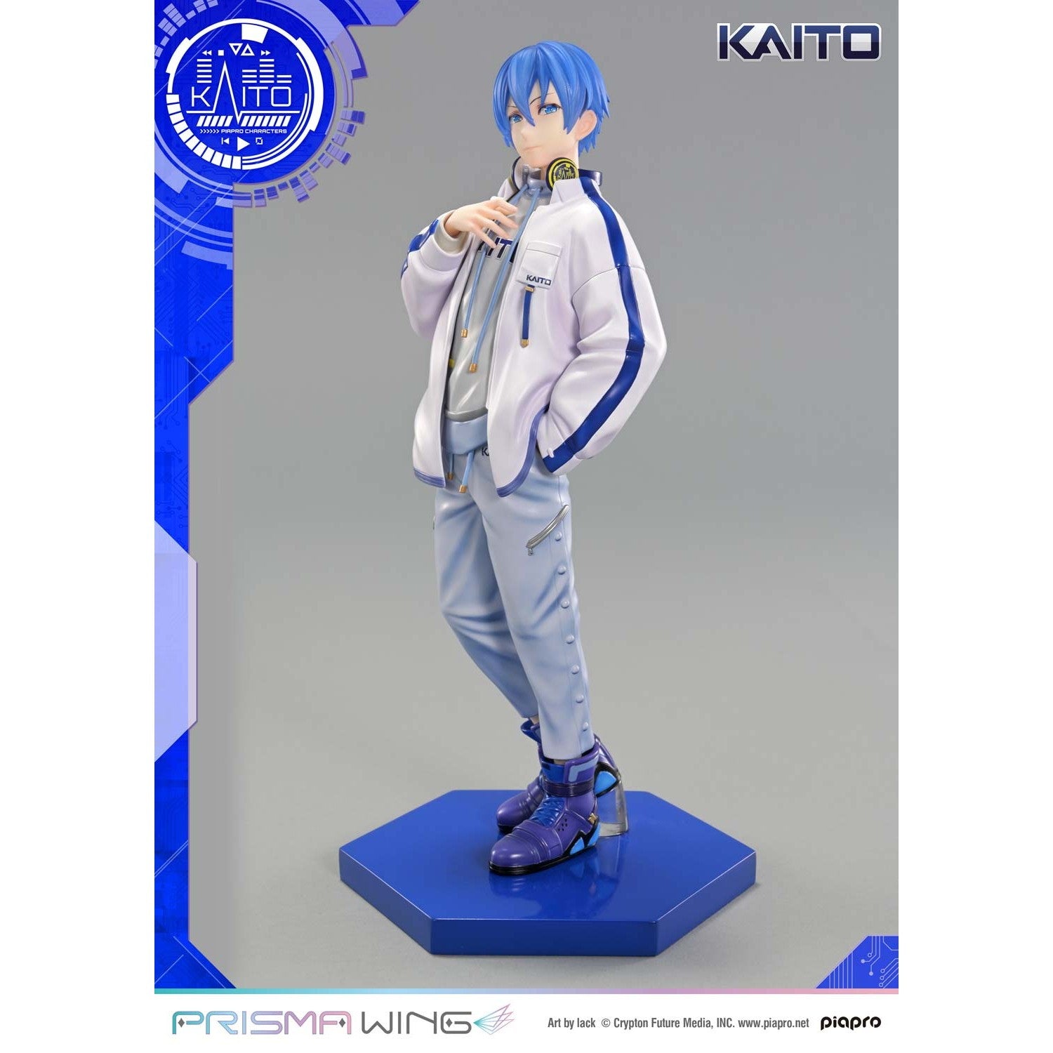 【予約安心出荷】[FIG] PRISMA WING KAITO(カイト) 『Art by lack』 ピアプロキャラクターズ 1/7 完成品 フィギュア(PWPCL-06) プライム1スタジオ(2027年8月)