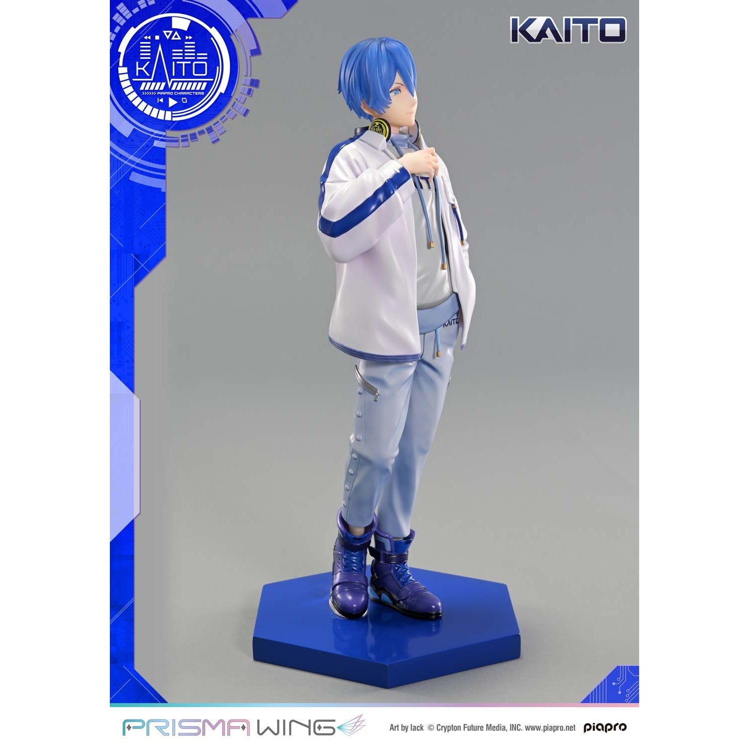 【予約安心出荷】[FIG] PRISMA WING KAITO(カイト) 『Art by lack』 ピアプロキャラクターズ 1/7 完成品 フィギュア(PWPCL-06) プライム1スタジオ(2027年8月)