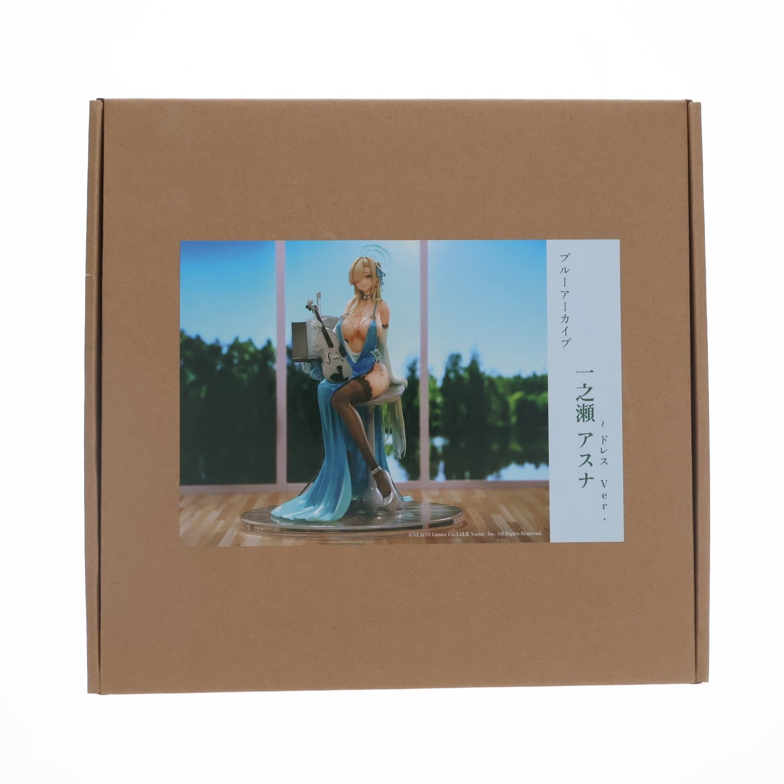 【中古即納】[FIG] 一之瀬アスナ(いちのせあすな) ドレスVer. ブルーアーカイブ -Blue Archive- 1/7 ガレージキット フィギュア ワンフェス2023夏&BOOTH限定 無機物置(20230730)