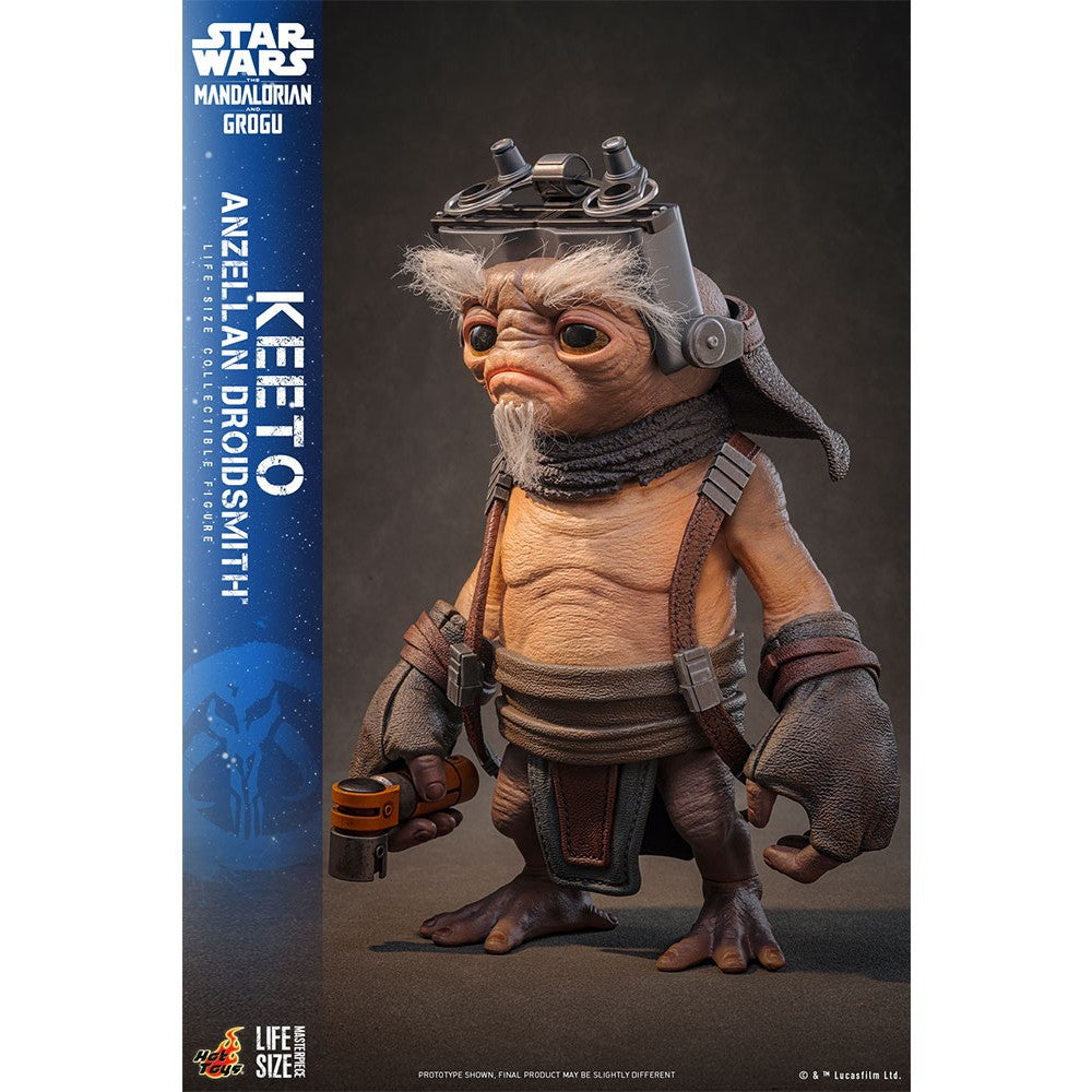 【予約安心出荷】[FIG] ライフサイズ・マスターピース キート(アンゼラ人/ドロイド修理屋) STAR WARS(スター・ウォーズ)/マンダロリアン・アンド・グローグー 1/1 完成品 可動フィギュア(LMS#018) ホットトイズ(2026年9月)