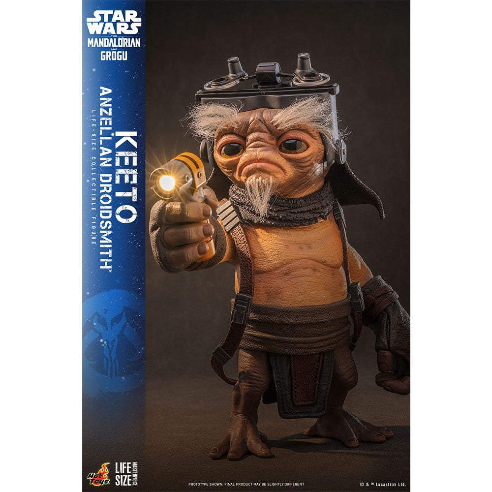 【予約安心出荷】[FIG] ライフサイズ・マスターピース キート(アンゼラ人/ドロイド修理屋) STAR WARS(スター・ウォーズ)/マンダロリアン・アンド・グローグー 1/1 完成品 可動フィギュア(LMS#018) ホットトイズ(2026年9月)