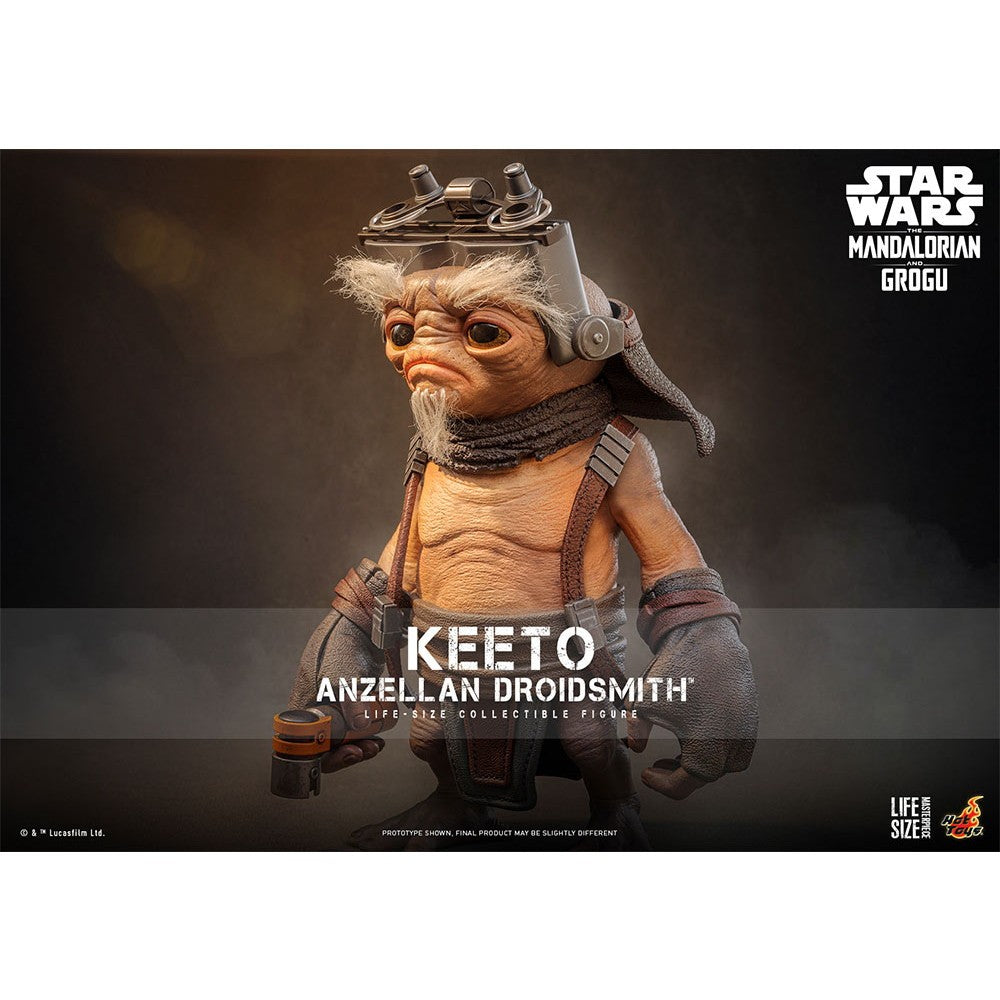 【予約安心出荷】[FIG] ライフサイズ・マスターピース キート(アンゼラ人/ドロイド修理屋) STAR WARS(スター・ウォーズ)/マンダロリアン・アンド・グローグー 1/1 完成品 可動フィギュア(LMS#018) ホットトイズ(2026年9月)