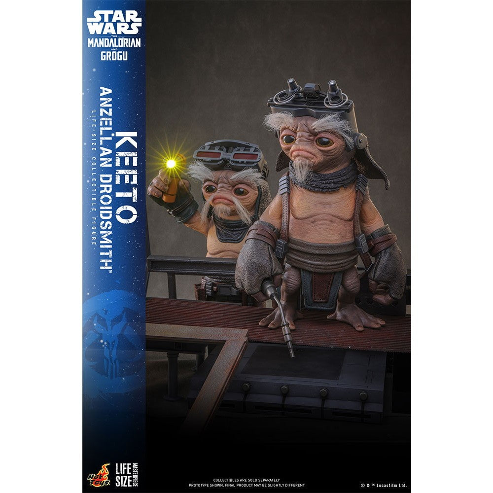 【予約安心出荷】[FIG] ライフサイズ・マスターピース キート(アンゼラ人/ドロイド修理屋) STAR WARS(スター・ウォーズ)/マンダロリアン・アンド・グローグー 1/1 完成品 可動フィギュア(LMS#018) ホットトイズ(2026年9月)