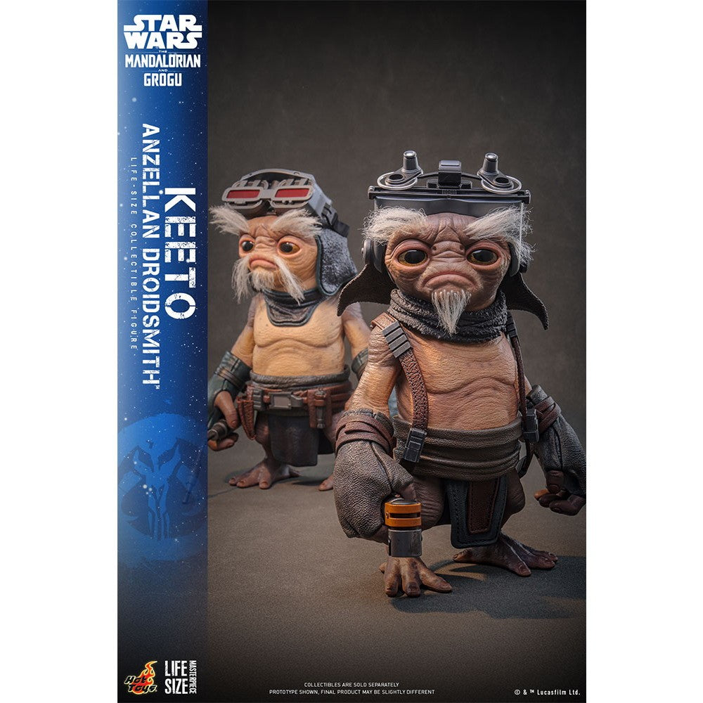 【予約安心出荷】[FIG] ライフサイズ・マスターピース キート(アンゼラ人/ドロイド修理屋) STAR WARS(スター・ウォーズ)/マンダロリアン・アンド・グローグー 1/1 完成品 可動フィギュア(LMS#018) ホットトイズ(2026年9月)