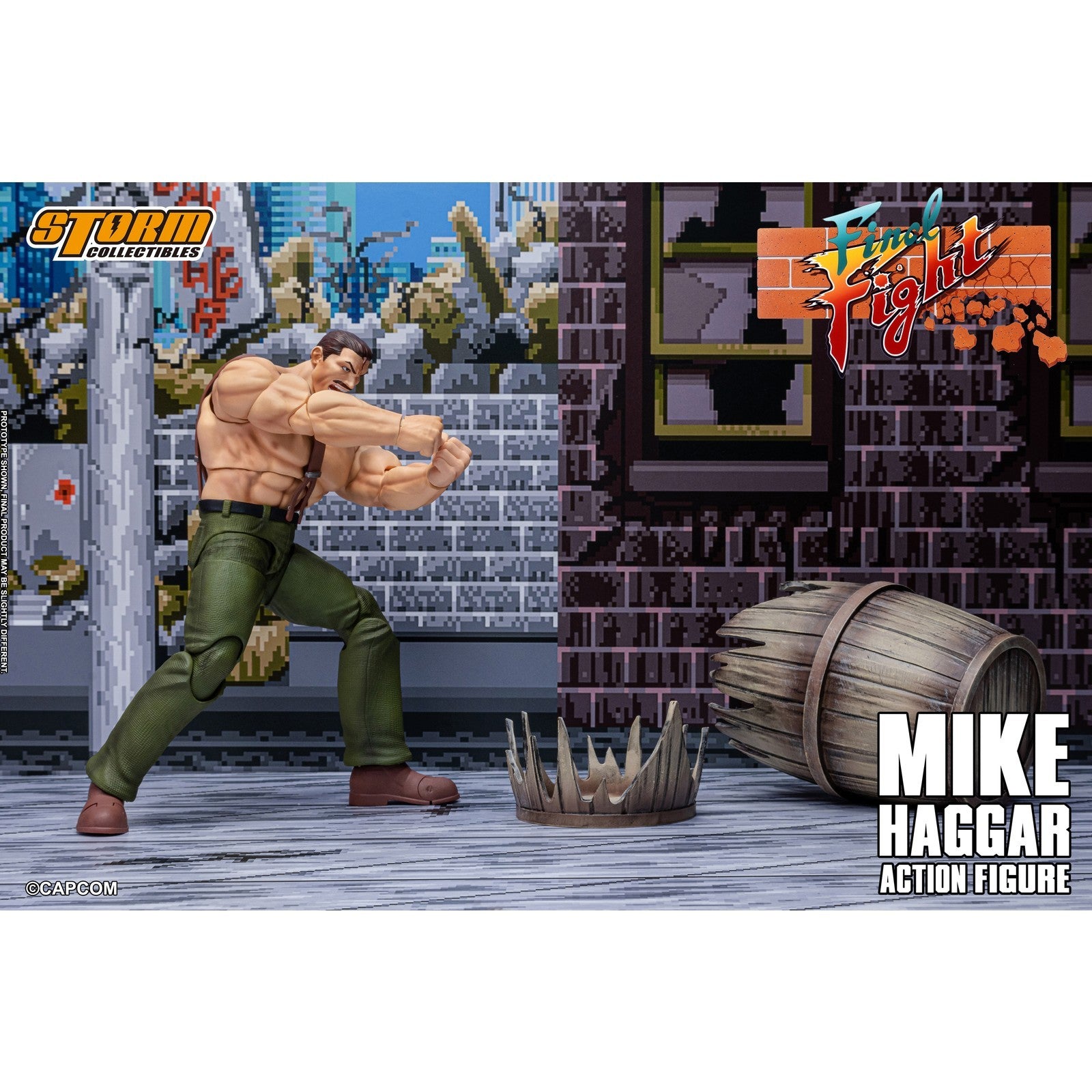 【予約安心出荷】[FIG] マイク・ハガー ファイナルファイト 完成品 アクションフィギュア(CAFF01) ストームコレクティブルズ(2026年12月)
