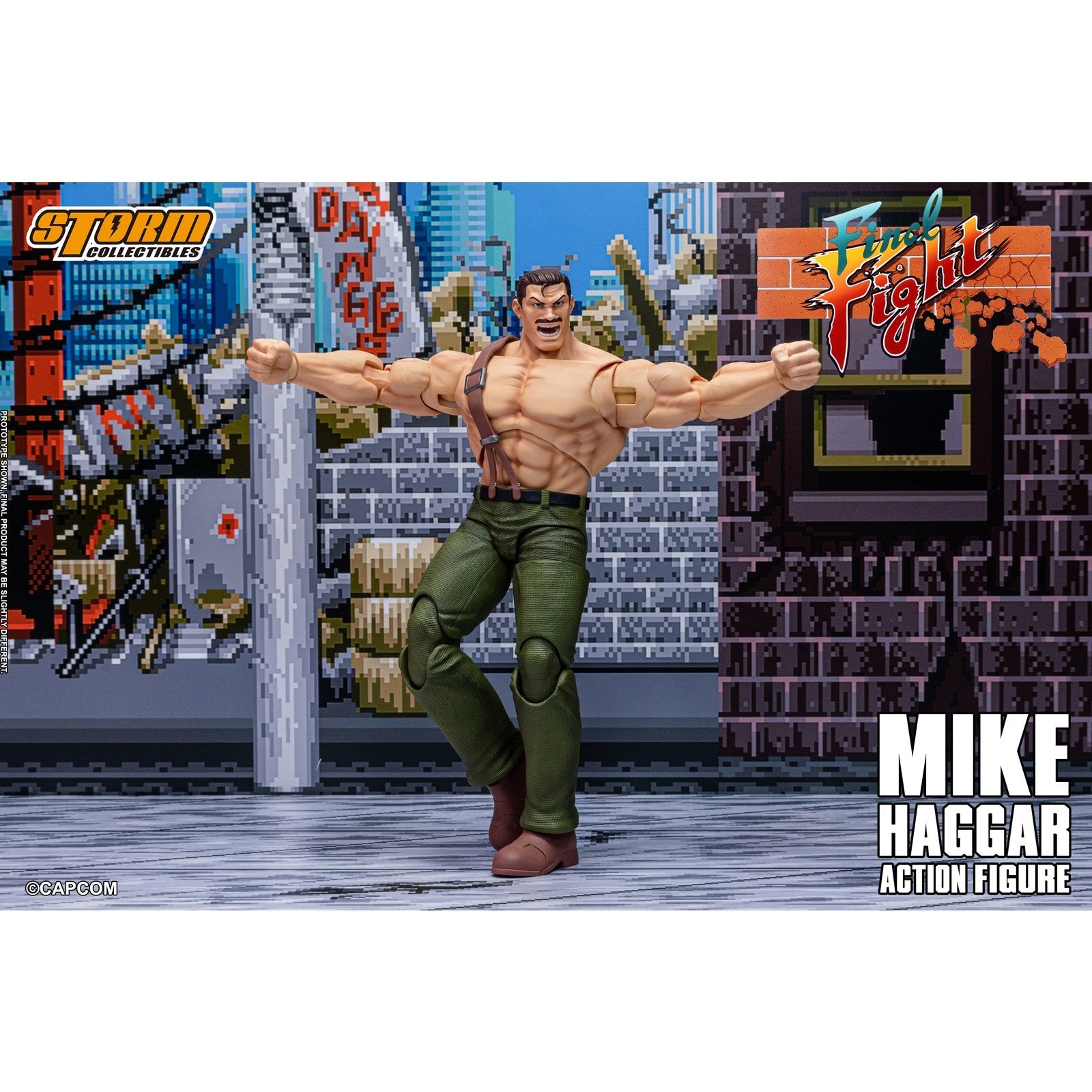 【予約安心出荷】[FIG] マイク・ハガー ファイナルファイト 完成品 アクションフィギュア(CAFF01) ストームコレクティブルズ(2026年12月)
