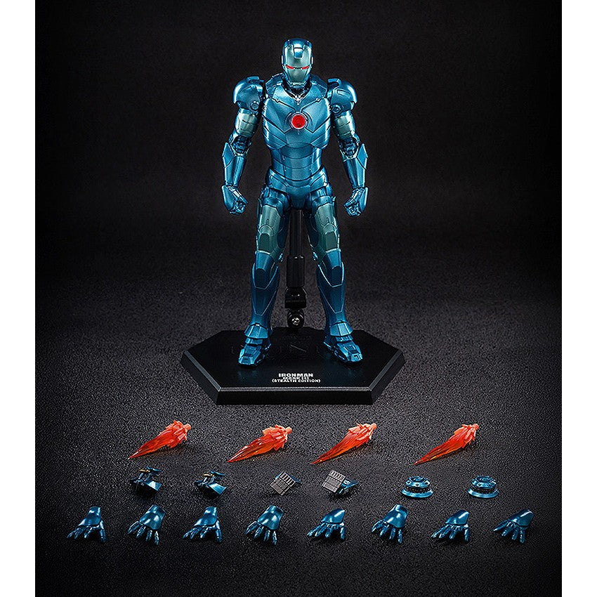 【予約安心出荷】[FIG] DLX アイアンマン・マーク3(ステルス・エディション) Marvel Studios' The Infinity Saga(マーベル・スタジオ『インフィニティ・サーガ』) 1/12 完成品 可動フィギュア threezero(スリーゼロ)(2026年12月)