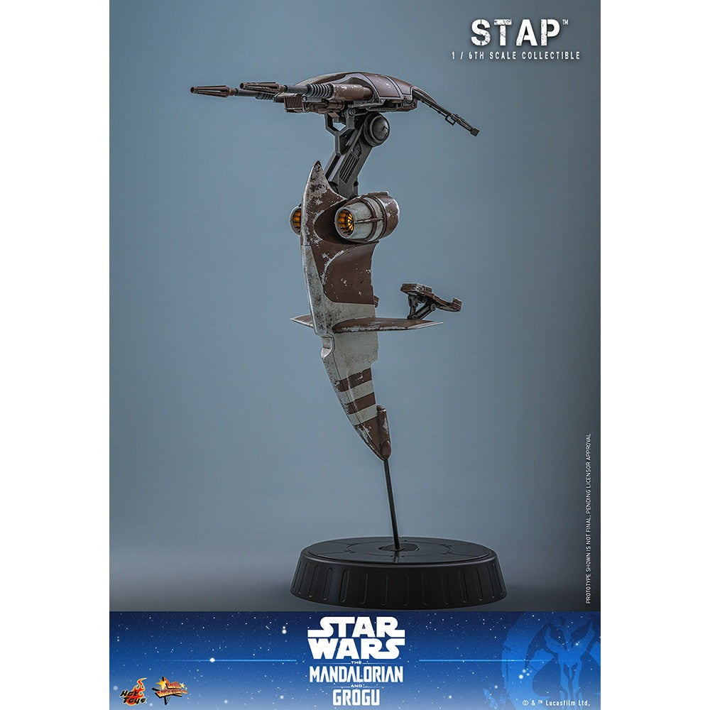 【予約安心出荷】[FIG] ムービー・マスターピース STAP STAR WARS(スター・ウォーズ)/マンダロリアン・アンド・グローグー 1/6 完成品 可動フィギュア(MM#886) ホットトイズ(2027年9月)