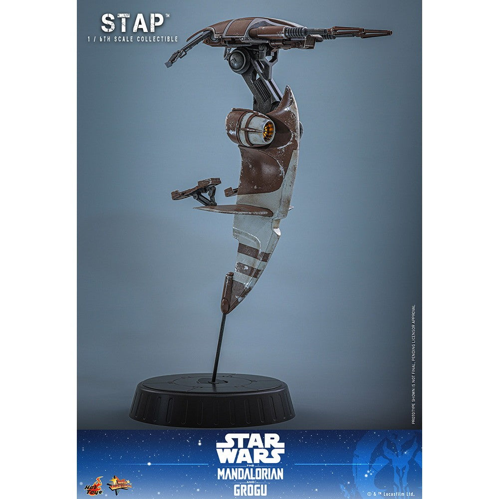 【予約安心出荷】[FIG] ムービー・マスターピース STAP STAR WARS(スター・ウォーズ)/マンダロリアン・アンド・グローグー 1/6 完成品 可動フィギュア(MM#886) ホットトイズ(2027年9月)
