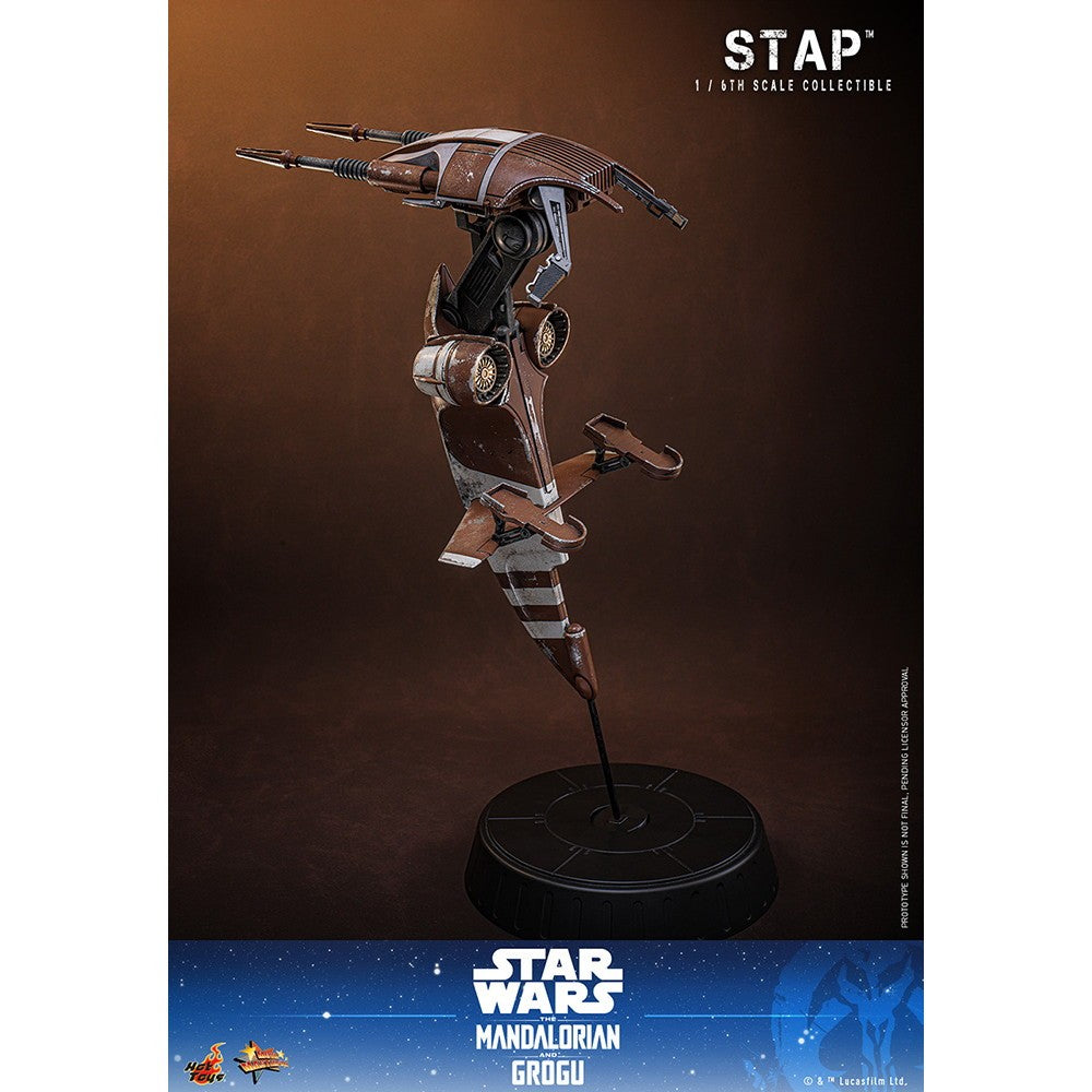 【予約安心出荷】[FIG] ムービー・マスターピース STAP STAR WARS(スター・ウォーズ)/マンダロリアン・アンド・グローグー 1/6 完成品 可動フィギュア(MM#886) ホットトイズ(2027年9月)