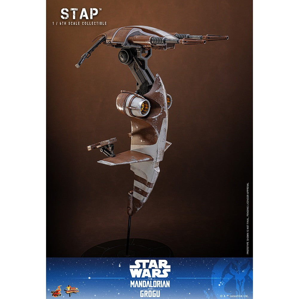 【予約安心出荷】[FIG] ムービー・マスターピース STAP STAR WARS(スター・ウォーズ)/マンダロリアン・アンド・グローグー 1/6 完成品 可動フィギュア(MM#886) ホットトイズ(2027年9月)