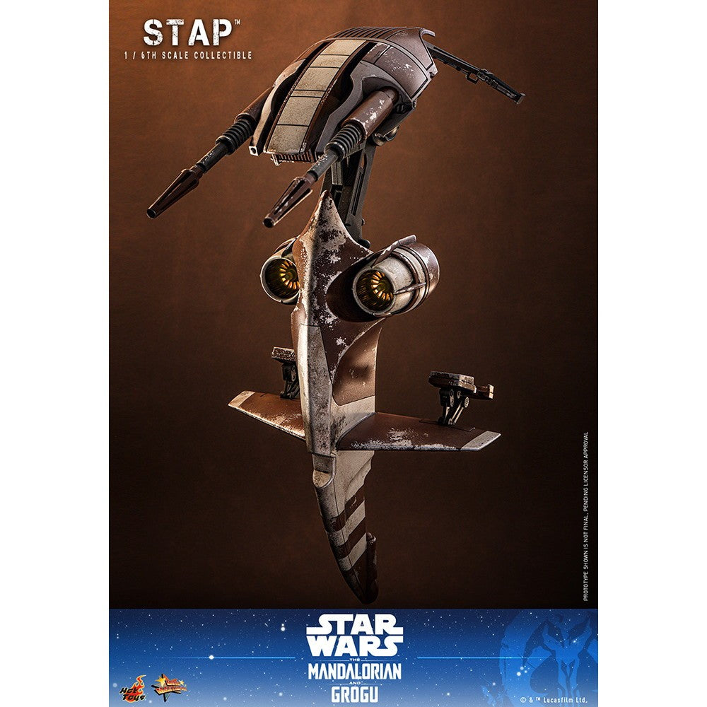 【予約安心出荷】[FIG] ムービー・マスターピース STAP STAR WARS(スター・ウォーズ)/マンダロリアン・アンド・グローグー 1/6 完成品 可動フィギュア(MM#886) ホットトイズ(2027年9月)