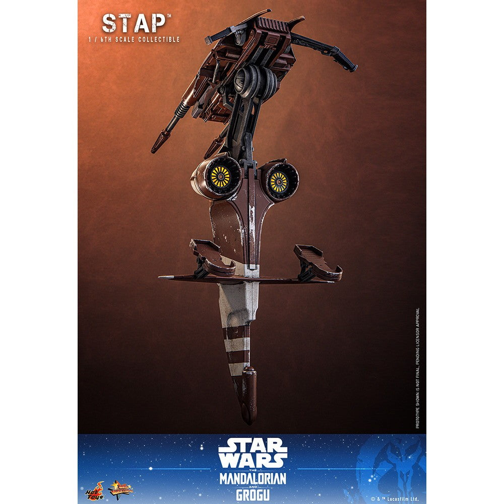 【予約安心出荷】[FIG] ムービー・マスターピース STAP STAR WARS(スター・ウォーズ)/マンダロリアン・アンド・グローグー 1/6 完成品 可動フィギュア(MM#886) ホットトイズ(2027年9月)