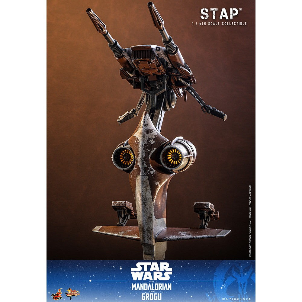 【予約安心出荷】[FIG] ムービー・マスターピース STAP STAR WARS(スター・ウォーズ)/マンダロリアン・アンド・グローグー 1/6 完成品 可動フィギュア(MM#886) ホットトイズ(2027年9月)