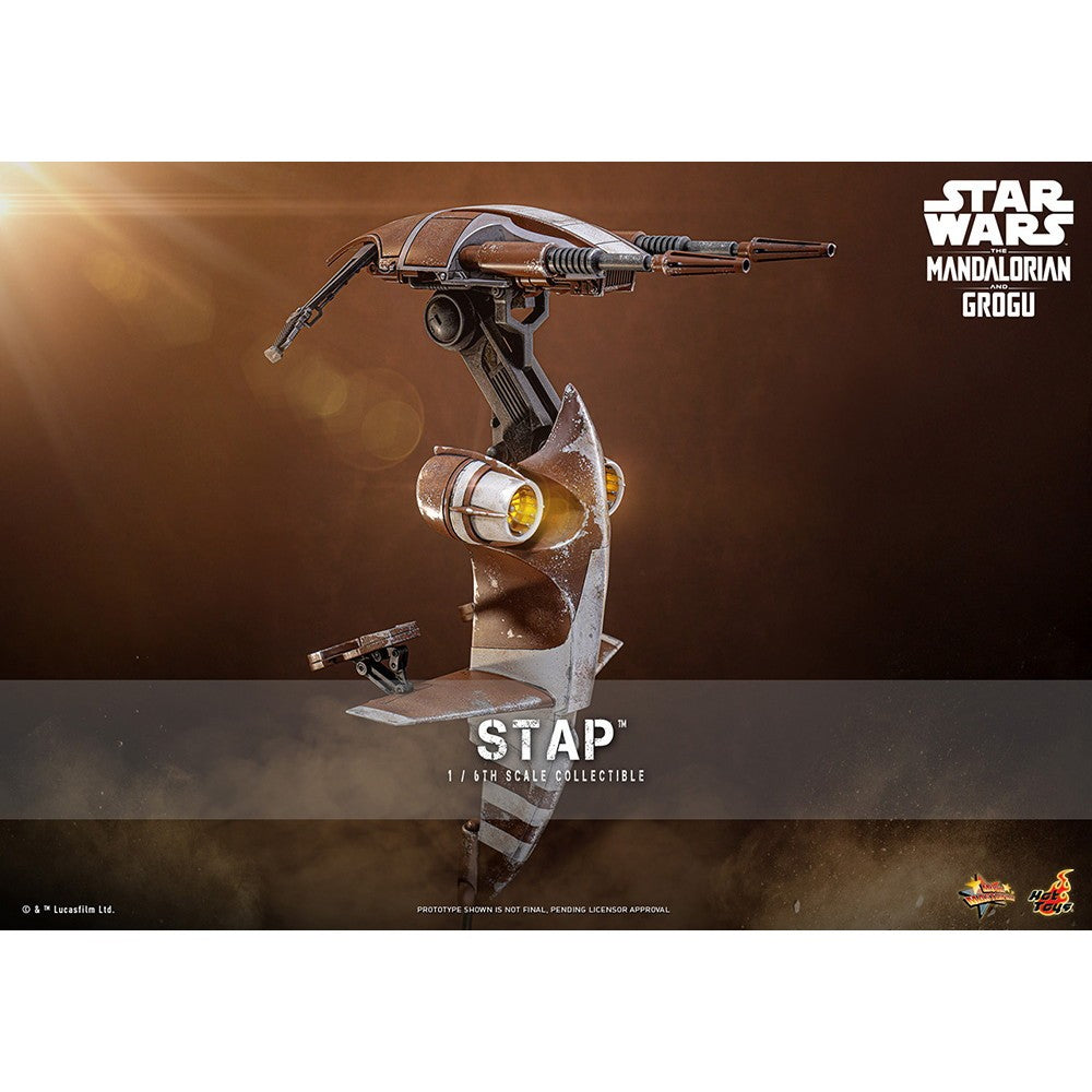 【予約安心出荷】[FIG] ムービー・マスターピース STAP STAR WARS(スター・ウォーズ)/マンダロリアン・アンド・グローグー 1/6 完成品 可動フィギュア(MM#886) ホットトイズ(2027年9月)