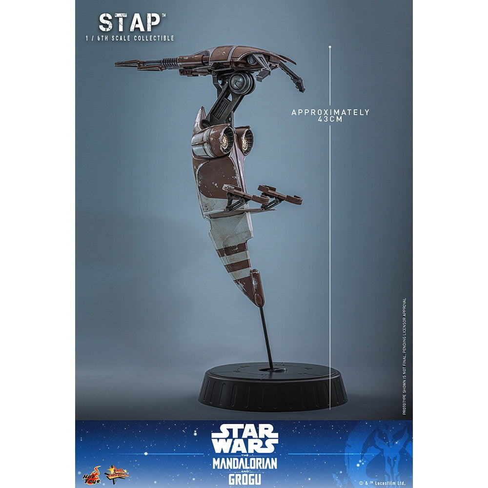 【予約安心出荷】[FIG] ムービー・マスターピース STAP STAR WARS(スター・ウォーズ)/マンダロリアン・アンド・グローグー 1/6 完成品 可動フィギュア(MM#886) ホットトイズ(2027年9月)