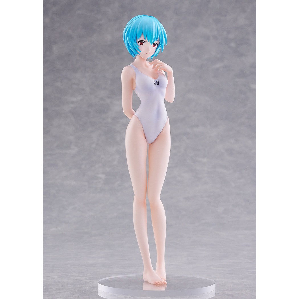 【予約安心出荷】[FIG] POP UP PARADE BEACH QUEENS(ポップアップパレード ビーチクイーンズ) 綾波レイ【ワンピースstyle】 L size ヱヴァンゲリヲン新劇場版 完成品 フィギュア ウェーブ(WAVE)(2027年1月)