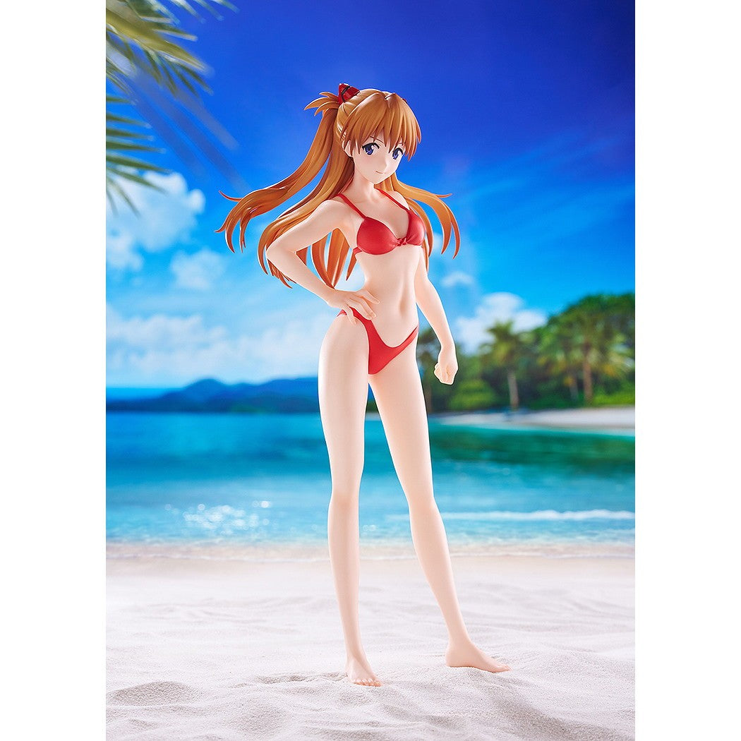 【予約安心出荷】[FIG] POP UP PARADE BEACH QUEENS(ポップアップパレード ビーチクイーンズ) 式波・アスカ・ラングレー【ビキニstyle】 L size ヱヴァンゲリヲン新劇場版 完成品 フィギュア ウェーブ(WAVE)(2027年1月)