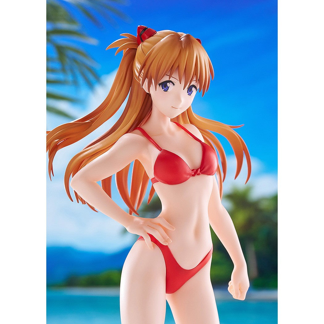 【予約安心出荷】[FIG] POP UP PARADE BEACH QUEENS(ポップアップパレード ビーチクイーンズ) 式波・アスカ・ラングレー【ビキニstyle】 L size ヱヴァンゲリヲン新劇場版 完成品 フィギュア ウェーブ(WAVE)(2027年1月)