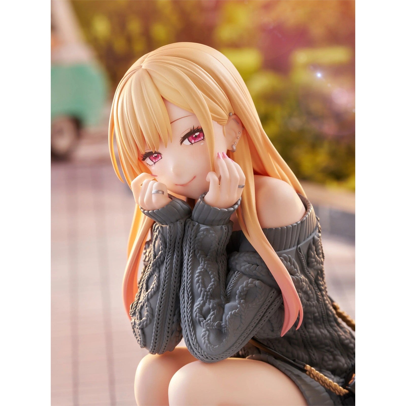 【予約安心出荷】[FIG] 喜多川海夢(きたがわまりん) ニットver. その着せ替え人形は恋をする 1/6 完成品 フィギュア(AMU-FNX1182) フリュー(2027年2月)