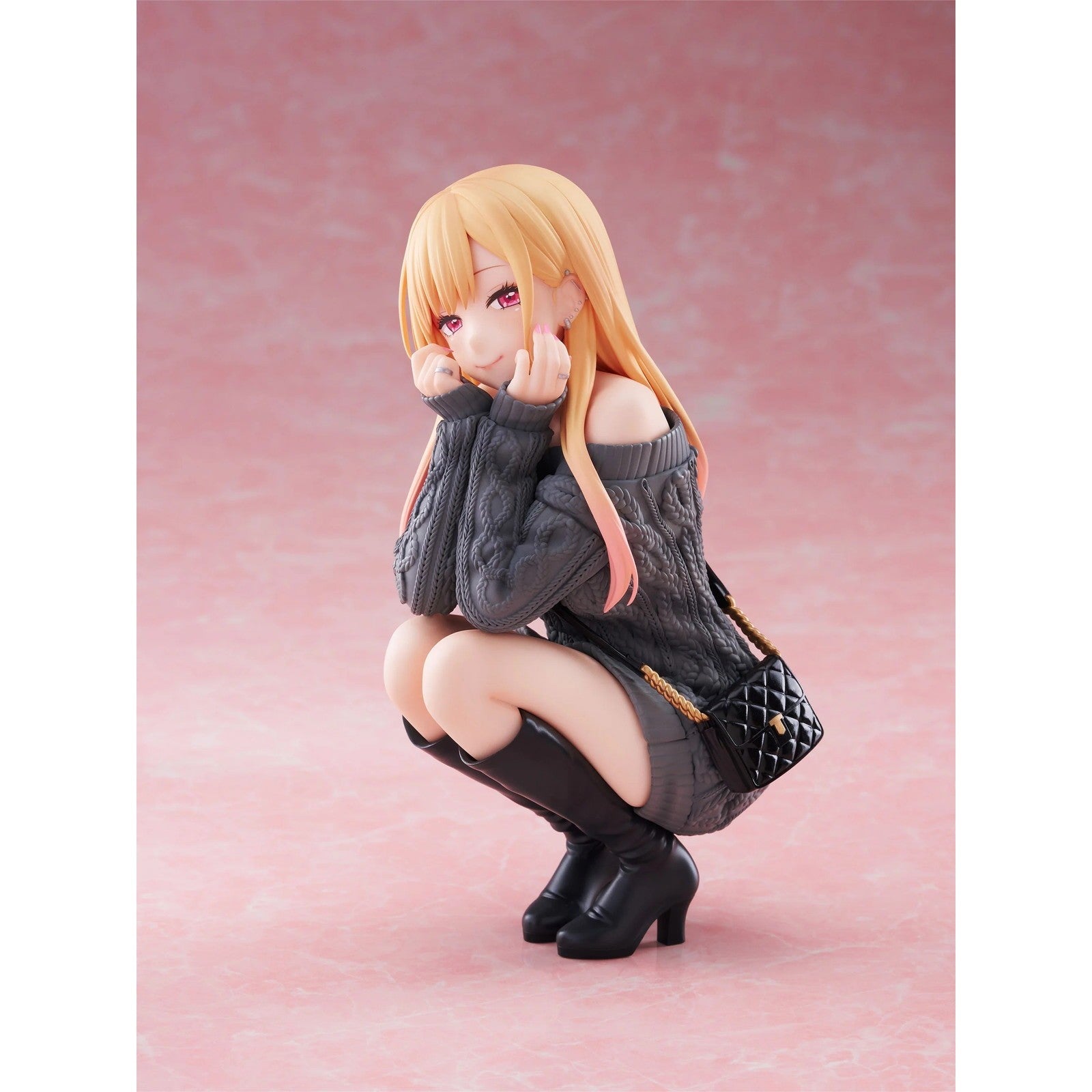 【予約安心出荷】[FIG] 喜多川海夢(きたがわまりん) ニットver. その着せ替え人形は恋をする 1/6 完成品 フィギュア(AMU-FNX1182) フリュー(2027年2月)
