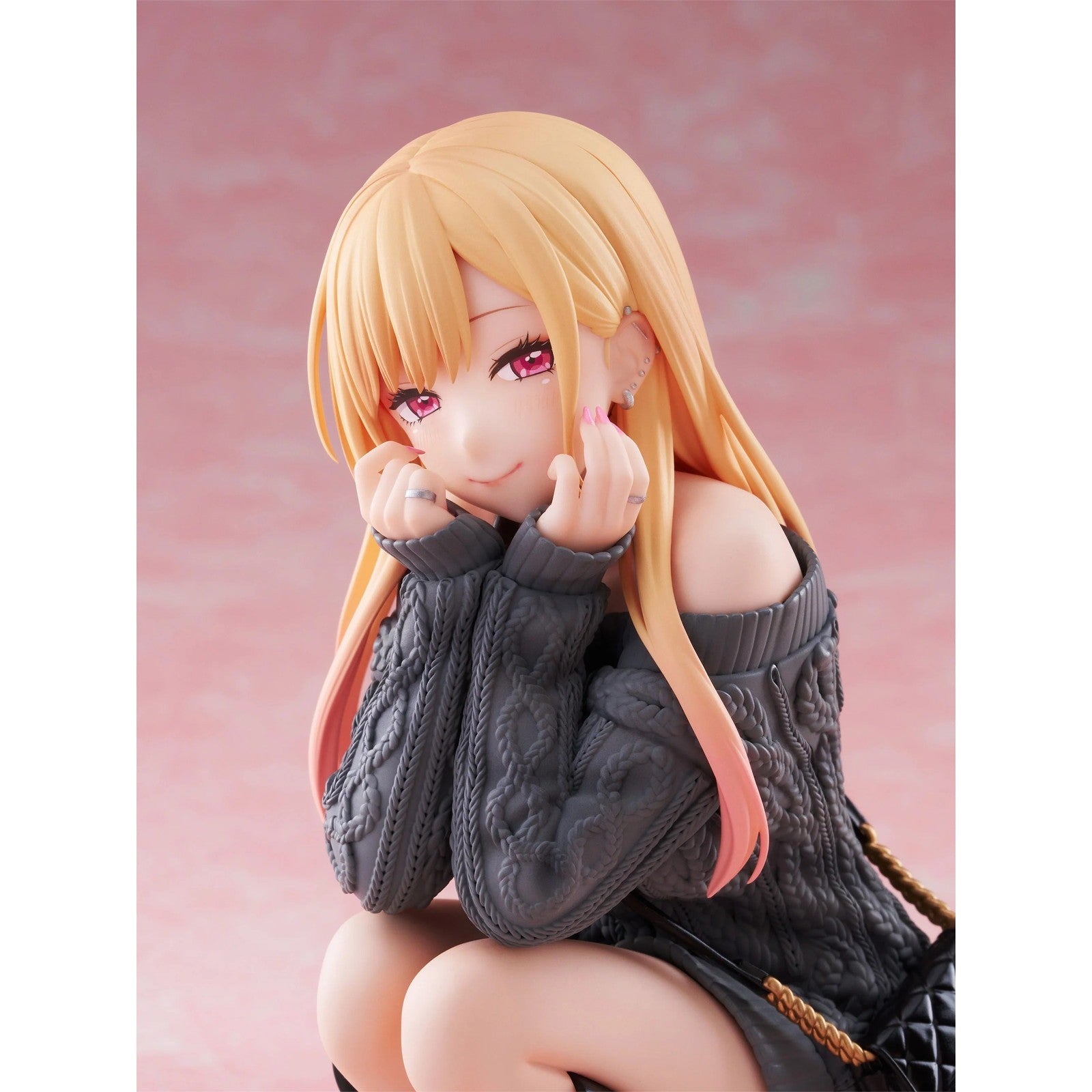 【予約安心出荷】[FIG] 喜多川海夢(きたがわまりん) ニットver. その着せ替え人形は恋をする 1/6 完成品 フィギュア(AMU-FNX1182) フリュー(2027年2月)