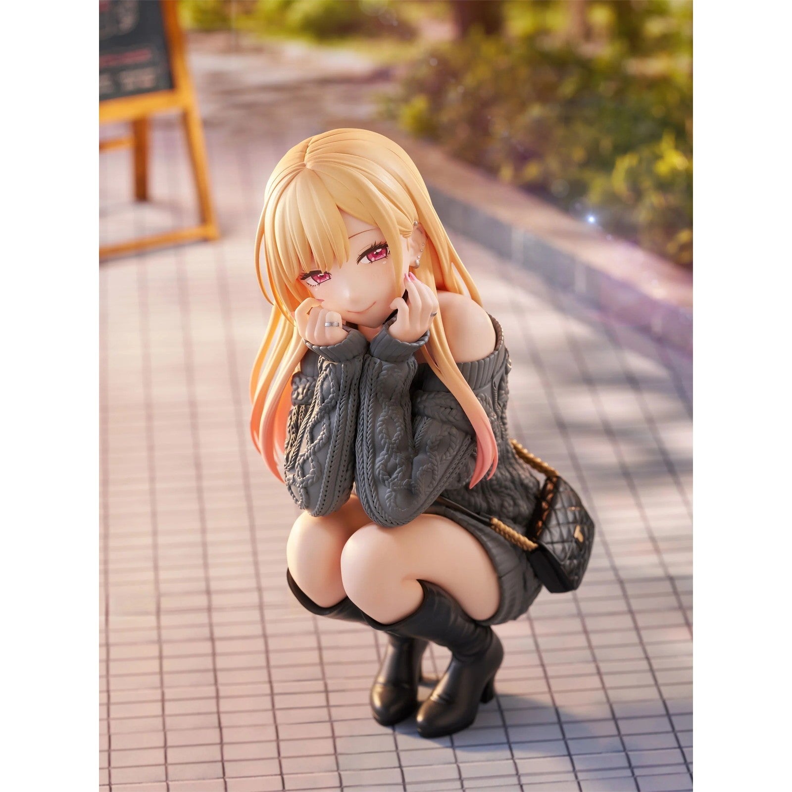 【予約安心出荷】[FIG] 喜多川海夢(きたがわまりん) ニットver. その着せ替え人形は恋をする 1/6 完成品 フィギュア(AMU-FNX1182) フリュー(2027年2月)