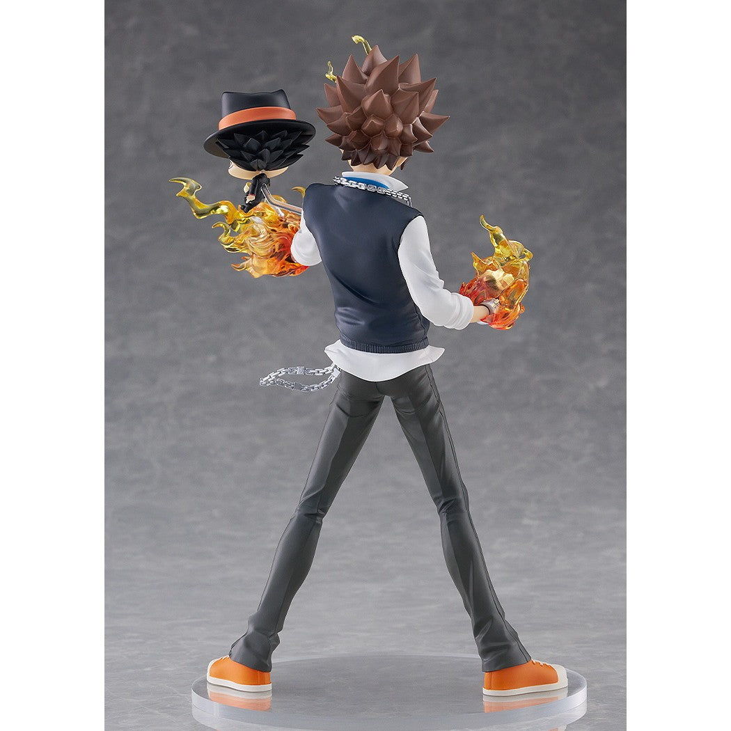 【予約安心出荷】[FIG] POP UP PARADE SP(ポップアップパレードSP) 沢田綱吉&リボーン(さわだつなよし) TVアニメ『家庭教師ヒットマンREBORN!』(リボーン) 完成品 フィギュア オランジュ・ルージュ(2026年11月)