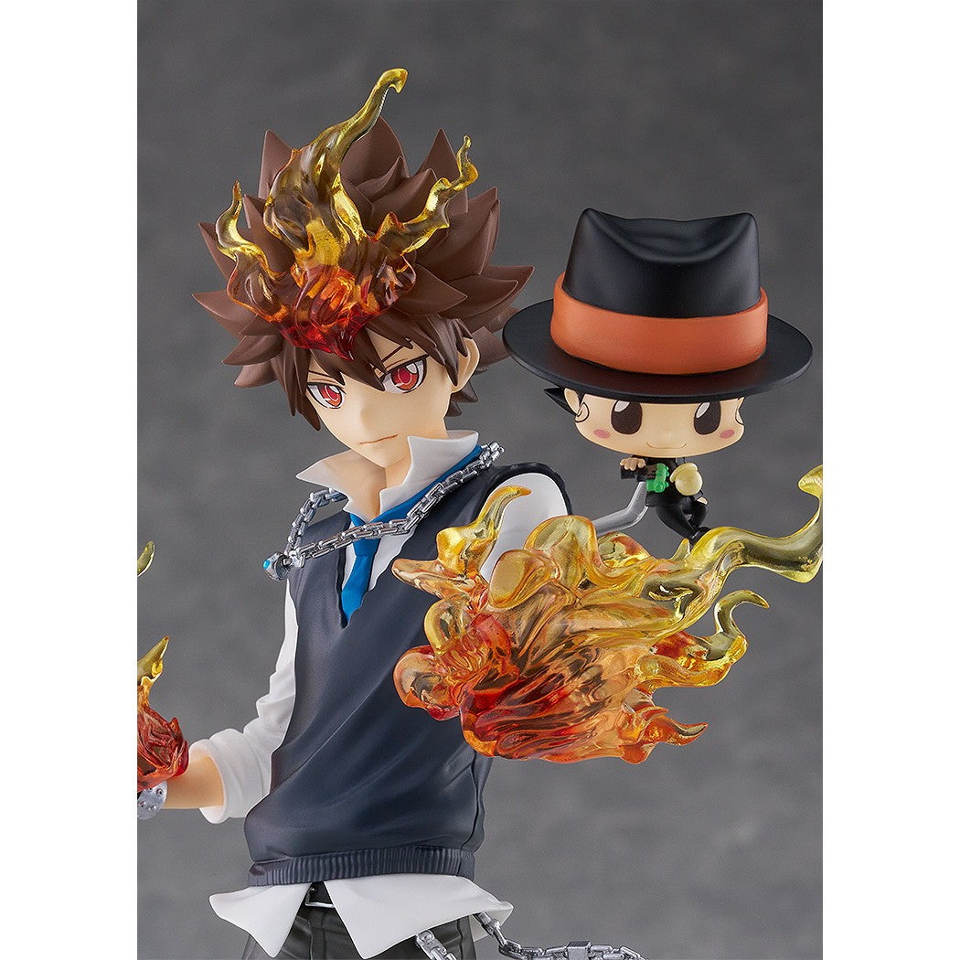 【予約安心出荷】[FIG] POP UP PARADE SP(ポップアップパレードSP) 沢田綱吉&リボーン(さわだつなよし) TVアニメ『家庭教師ヒットマンREBORN!』(リボーン) 完成品 フィギュア オランジュ・ルージュ(2026年11月)