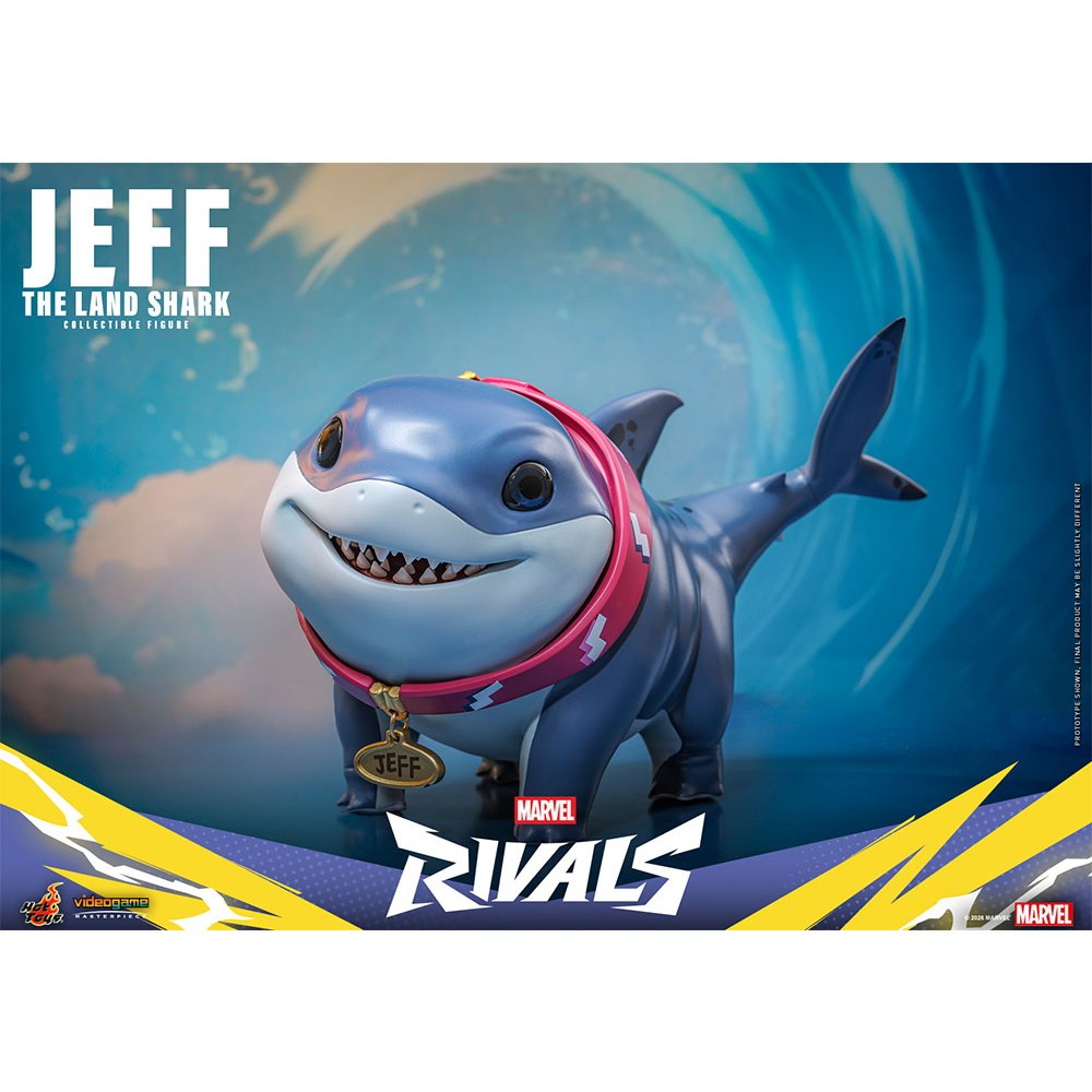 【予約安心出荷】[FIG] ビデオゲーム・マスターピース ジェフ・ザ・ランド・シャーク マーベル・ライバルズ 1/6 完成品 コレクティブル・フィギュア(VGM#86) ホットトイズ(2027年3月)