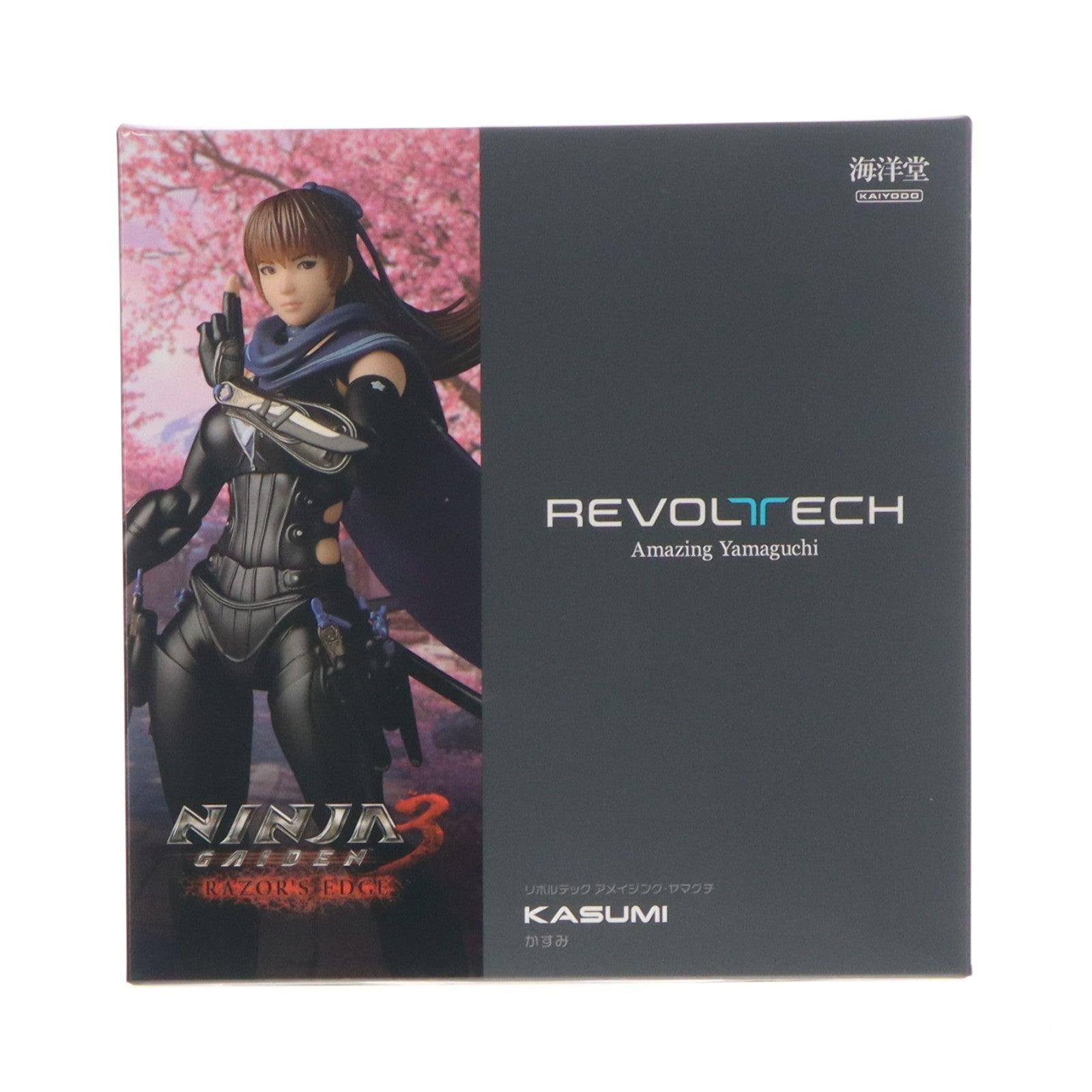 【中古即納】[FIG] リボルテック アメイジング・ヤマグチ かすみ NINJA GAIDEN 3: Razor's Edge(ニンジャガイデン3 レイザーズエッジ) 完成品 可動フィギュア(NR086) 海洋堂(20260529)